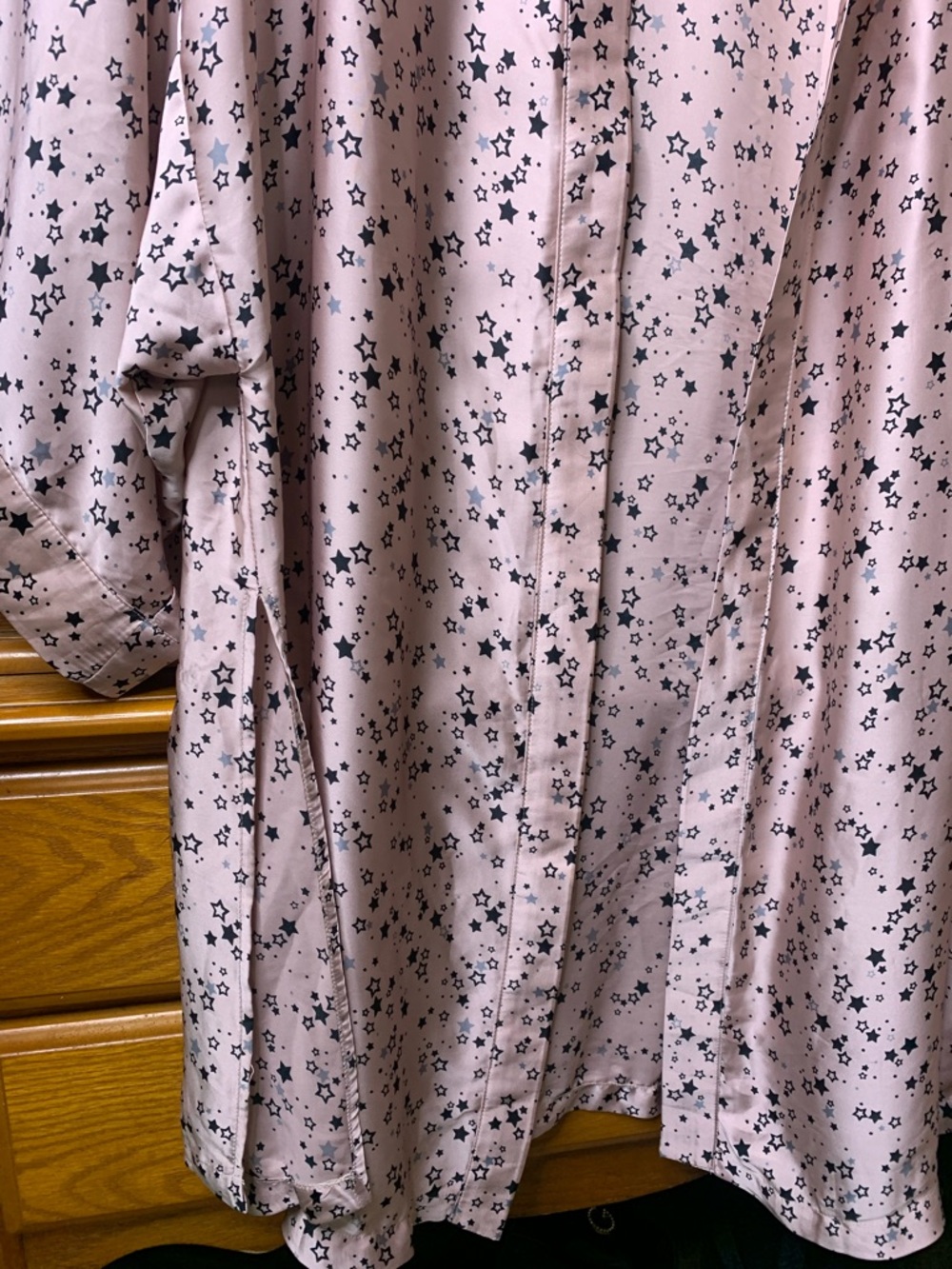 Urban Outfitters Kimchi Blue Bush Pink star print open kimono - Picture 7 of 14